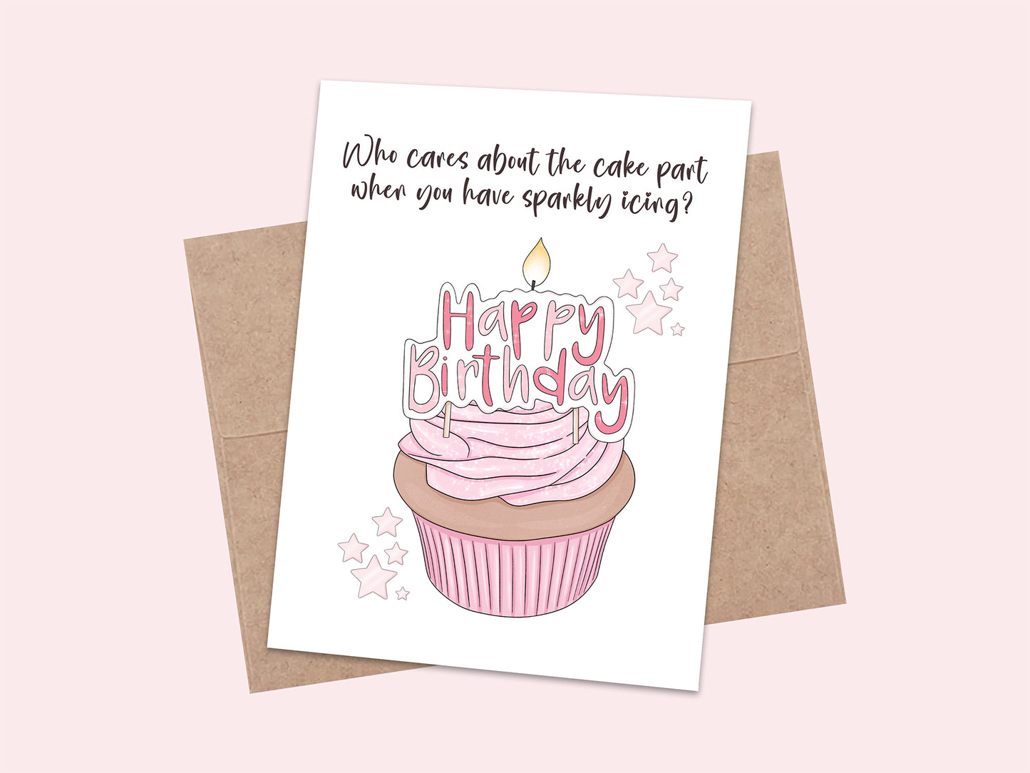 Cupcake Birthday Card