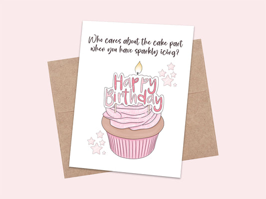 Cupcake Birthday Card